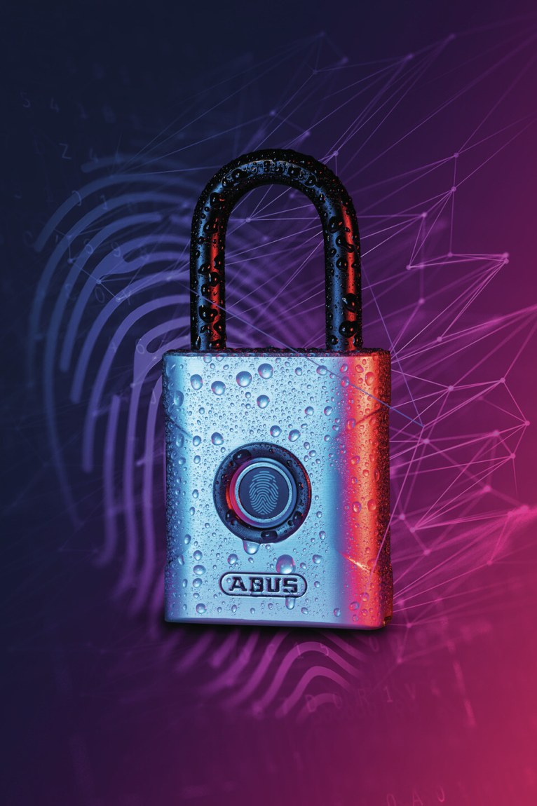 57/50 ABUS Touch Fingerprint - Visací zámky Visací zámky na kód