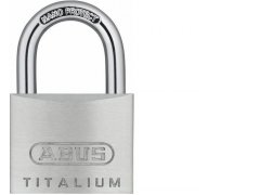 ABUS 86TI/55 bez cyl.vložky visací zámek TITALIUM pro použití v oblastech s vysokým rizikem krádeže