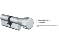 Produkt Vložka Evva 4KS s&nbsp;olivou 3kl