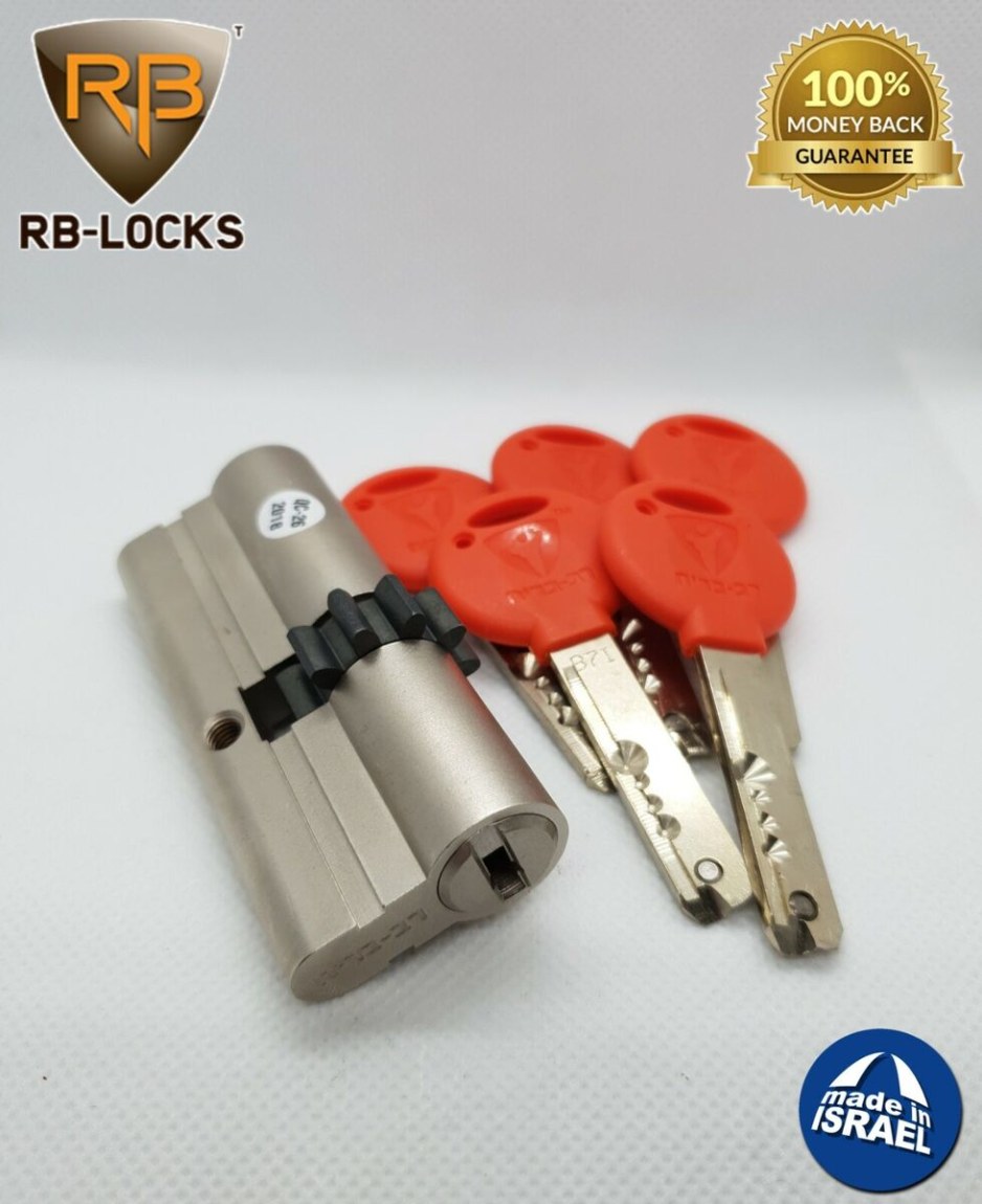 RB - Lock Keylocx - Cylindrické vložky Oboustranné S ozubeným kolečkem