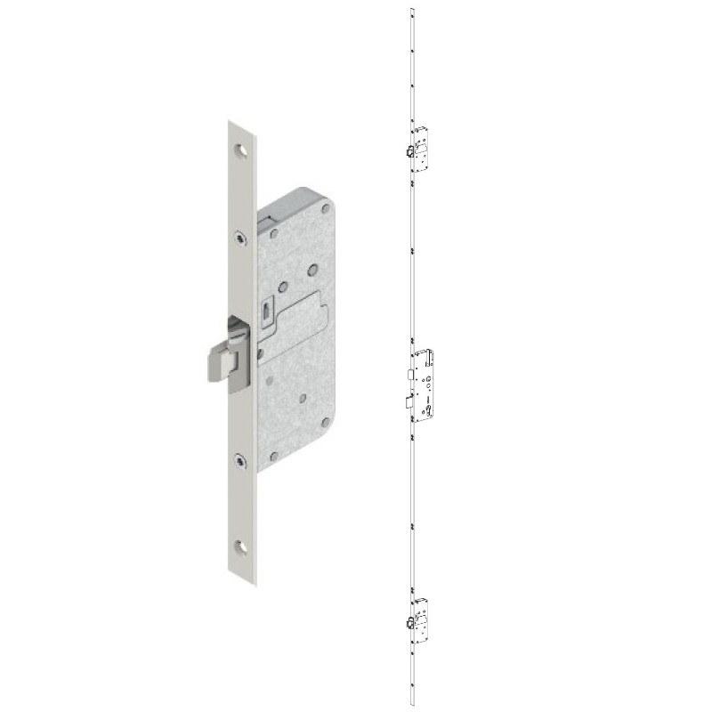 Lištový zámek Roto C600 2A Tandeo - 35/92/U24x6/8 - 
