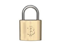 Visací zámek 30 ART STAR - Bitcoin